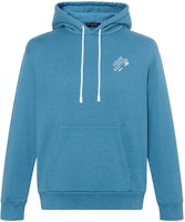 LOUIS VUITTON FW22 Blue Letter Logo Embroidered Long-Sleeve Sweatshirt Men. 1AA4YC LOUIS VUITTON FW22 Blue Letter Logo Embroidered Long-Sleeve Sweatshirt Men. 1AA4YC