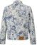 Lookbook 路易威登2022秋冬植物花卉印花牛仔夹克 蓝色 1AAGR6