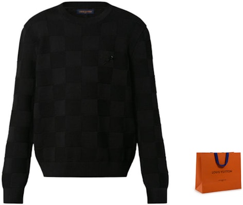 LOUIS VUITTON FW22 Sweater Lengan Panjang Hitam Pria. 1AA4MC Purchase LOUIS VUITTON FW22 Sweater Lengan Panjang Hitam Pria. 1AA4MC