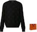 Purchase LOUIS VUITTON FW22 Sweater Lengan Panjang Hitam Pria. 1AA4MC