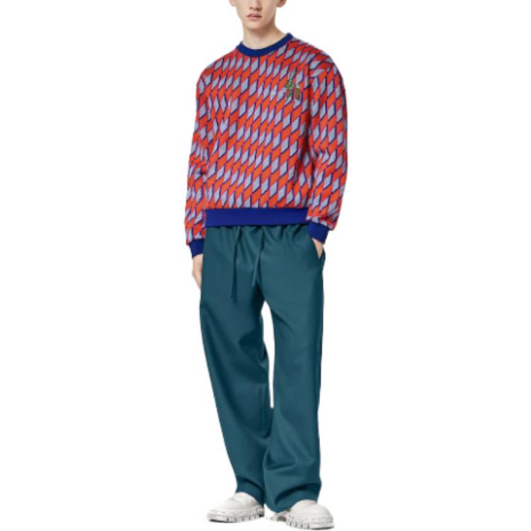 Lookbook Jersey Multicolor Jacquard de Diamante Louis Vuitton FW22. 1AAGCM