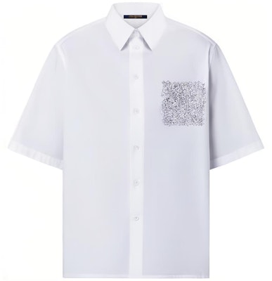 路易威登 FW22 刺繡口袋襯衫 白色襯衫. 1AA5G6 Buy 路易威登 FW22 刺繡口袋襯衫 白色襯衫. 1AA5G6