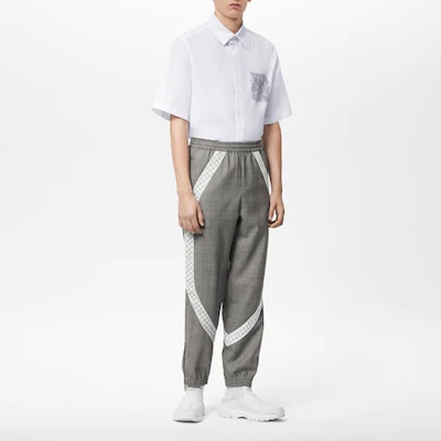 路易威登 FW22 刺繡口袋襯衫 白色襯衫. 1AA5G6 Lookbook 路易威登 FW22 刺繡口袋襯衫 白色襯衫. 1AA5G6