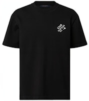LOUIS VUITTON FW22 Fall Logo Print Crewneck Black Short Sleeve T-Shirt. 1AATXE LOUIS VUITTON FW22 Fall Logo Print Crewneck Black Short Sleeve T-Shirt. 1AATXE