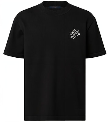 LOUIS VUITTON FW22 Fall Logo Print Crewneck Black Short Sleeve T-Shirt. 1AATXE Order LOUIS VUITTON FW22 Fall Logo Print Crewneck Black Short Sleeve T-Shirt. 1AATXE