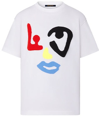 LOUIS VUITTON FW22 Geometric Pattern Crewneck T-Shirt White Mens 1AA4QT Buy LOUIS VUITTON FW22 Geometric Pattern Crewneck T-Shirt White Mens 1AA4QT
