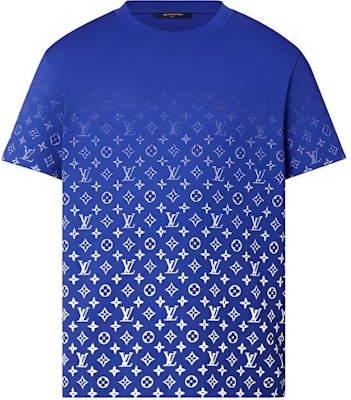 LOUIS VUITTON FW22 Gradient Logo Crewneck T-Shirt Biru Pria. 1AA51N Buy LOUIS VUITTON FW22 Gradient Logo Crewneck T-Shirt Biru Pria. 1AA51N