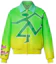 Buy LOUIS VUITTON FW22 Gradient Logo Green Pilot Jacket Outerwear. 1A9UJ2