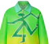 Cheap LOUIS VUITTON FW22 Gradient Logo Green Pilot Jacket Outerwear. 1A9UJ2