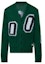 Order LOUIS VUITTON FW22 Sweater Rajut Hijau Mohair Alphabet Long Fit. 1AAGNC