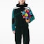 Lookbook LOUIS VUITTON FW22 Logo Print Color-Block Velvet Hoodie Jacket Green Men. 1AAHI0
