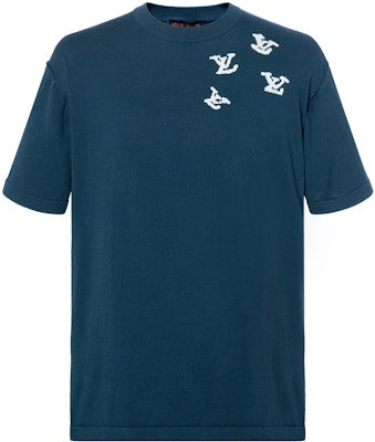 Camiseta Azul LOUIS VUITTON FW22 Logo Manga Corta Moda 1AA4SZ Buy Camiseta Azul LOUIS VUITTON FW22 Logo Manga Corta Moda 1AA4SZ