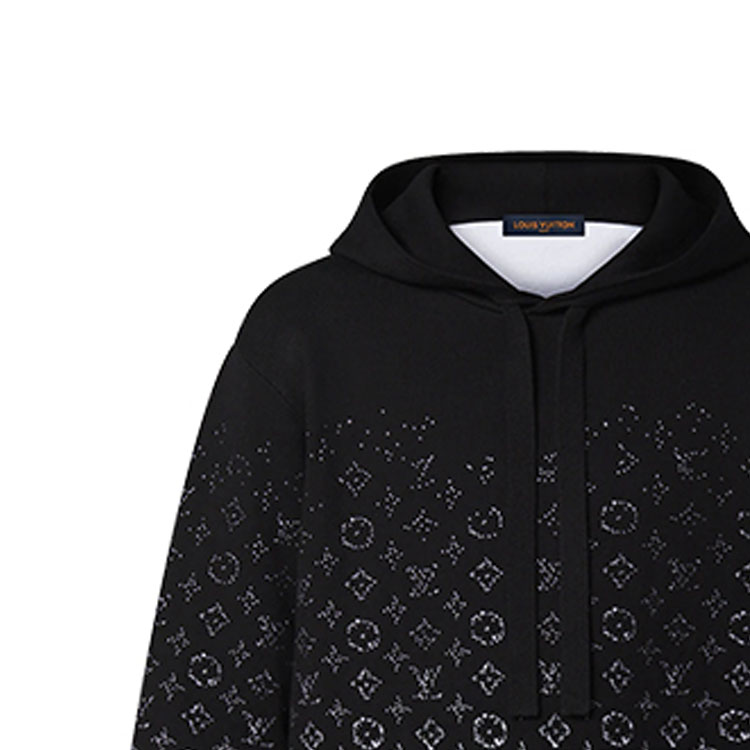 Details for 路易威登 FW22 黑色漸層花紋連帽外套 1AA4Y7