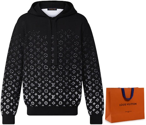 路易威登 FW22 黑色漸層花紋連帽外套 1AA4Y7 Cheap 路易威登 FW22 黑色漸層花紋連帽外套 1AA4Y7