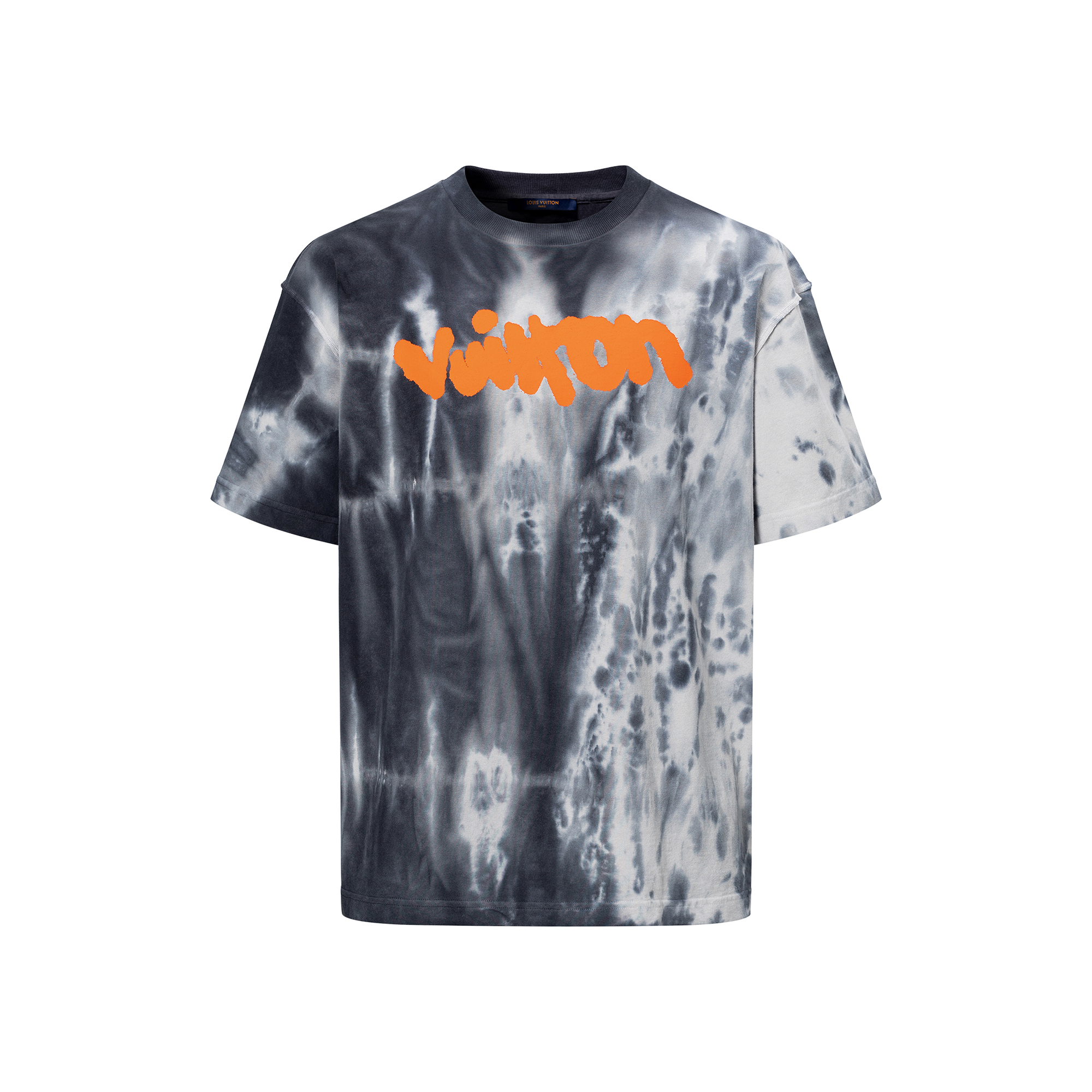 LOUIS VUITTON FW22 Monogram Print Casual T-Shirt Blue Menswear. 1AAGQ8