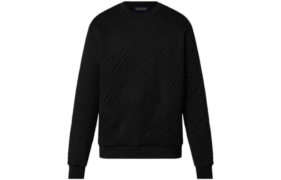 Order ルイ・ヴィトン FW22 モノグラム プルオーバー スウェットシャツ ブラック. 1AA4RM