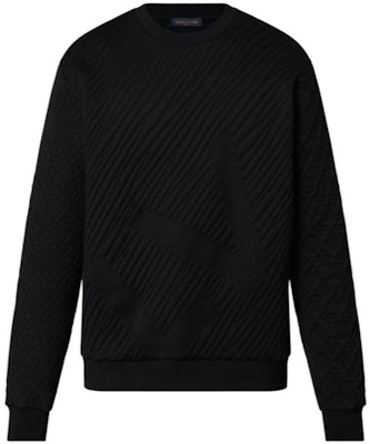 ルイ・ヴィトン FW22 モノグラム プルオーバー スウェットシャツ ブラック. 1AA4RM Order ルイ・ヴィトン FW22 モノグラム プルオーバー スウェットシャツ ブラック. 1AA4RM