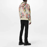 Details for LOUIS VUITTON 秋冬22粉色Monogram花卉提花連帽衫 1AAGNX