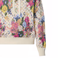 Sizing LOUIS VUITTON 秋冬22粉色Monogram花卉提花連帽衫 1AAGNX