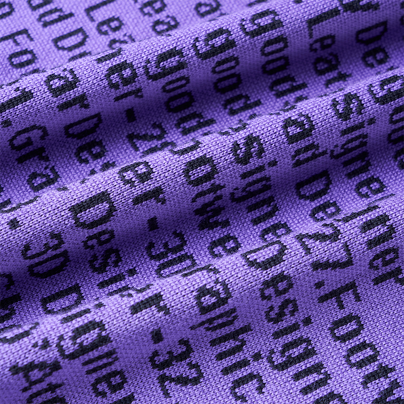 Cheap LOUIS VUITTON FW22 Purple Cartoon Figure Logo Jacquard Crewneck Sweater Men 1AAHF5