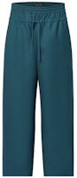LOUIS VUITTON FW22 Solid Drawstring Straight-Leg Pants Men’s Peacock Green. 1AAH0V LOUIS VUITTON FW22 Solid Drawstring Straight-Leg Pants Men’s Peacock Green. 1AAH0V