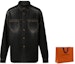 Details for ルイヴィトン FW22 ウォッシュドデニム 長袖シャツ ブラック メンズウェア 1AAUOI