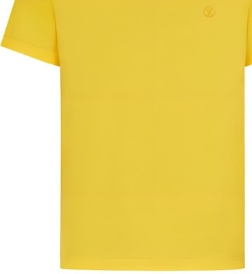 LOUIS VUITTON Kemeja-T Kuning FW22 Lelaki Lengan Pendek Logo Cetak 1A7XQW Sizing LOUIS VUITTON Kemeja-T Kuning FW22 Lelaki Lengan Pendek Logo Cetak 1A7XQW
