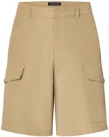 LOUIS VUITTON FW23 Beige Cargo Shorts with Zip Pocket. 1ABJIG LOUIS VUITTON FW23 Beige Cargo Shorts with Zip Pocket. 1ABJIG