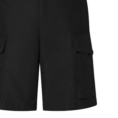 路易威登 FW23 黑色拉链口袋工装短裤 1ABJI8 Sizing 路易威登 FW23 黑色拉链口袋工装短裤 1ABJI8
