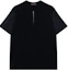 Buy LOUIS VUITTON FW23 Black Half-Zip Crewneck T-Shirt 1ABJ18