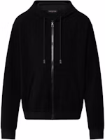 LOUIS VUITTON FW23 Black Solid Color Terry Zip Hoodie. 1ABJ64 LOUIS VUITTON FW23 Black Solid Color Terry Zip Hoodie. 1ABJ64
