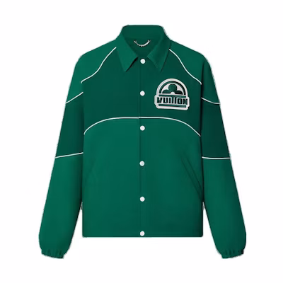 LOUIS VUITTON FW23 Casual Single-Breasted Jacket Green 1ABJ0P