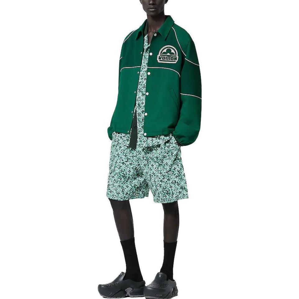 LOUIS VUITTON FW23  Casual Single-Breasted Jacket Green 1ABJ0P 圖 3