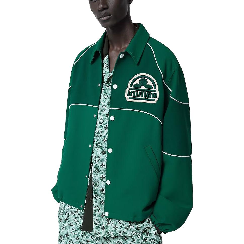 LOUIS VUITTON FW23  Casual Single-Breasted Jacket Green 1ABJ0P 圖 5