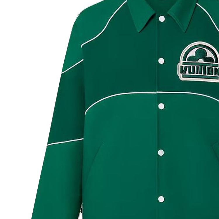 LOUIS VUITTON FW23  Casual Single-Breasted Jacket Green 1ABJ0P 圖 7
