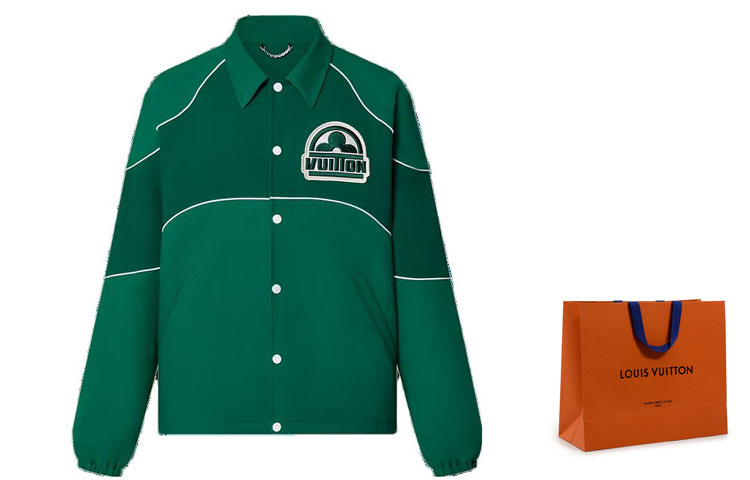 LOUIS VUITTON FW23  Casual Single-Breasted Jacket Green 1ABJ0P 圖 8