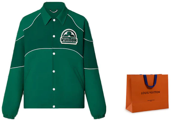 LOUIS VUITTON FW23 Casual Single-Breasted Jacket Green 1ABJ0P Cheap LOUIS VUITTON FW23 Casual Single-Breasted Jacket Green 1ABJ0P
