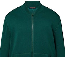 ルイ・ヴィトン FW23 グリーンカラー ジップアップ 長袖セーター 1AF716 Sizing ルイ・ヴィトン FW23 グリーンカラー ジップアップ 長袖セーター 1AF716