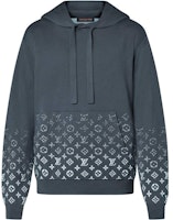 LOUIS VUITTON FW23 Grey Hoodie with Letter Logo Print. 1AFAQ3 LOUIS VUITTON FW23 Grey Hoodie with Letter Logo Print. 1AFAQ3