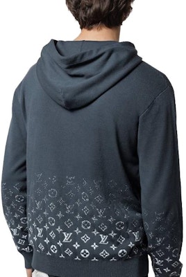 路易威登 FW23 灰色連帽衫 字母徽標印花款式 1AFAQ3 Details for 路易威登 FW23 灰色連帽衫 字母徽標印花款式 1AFAQ3