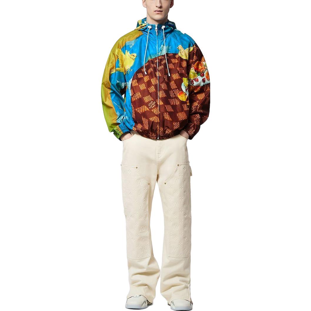 LOUIS VUITTON FW23  Printed Zip-Up Windbreaker Multicolor. 1ABXSH 圖 3
