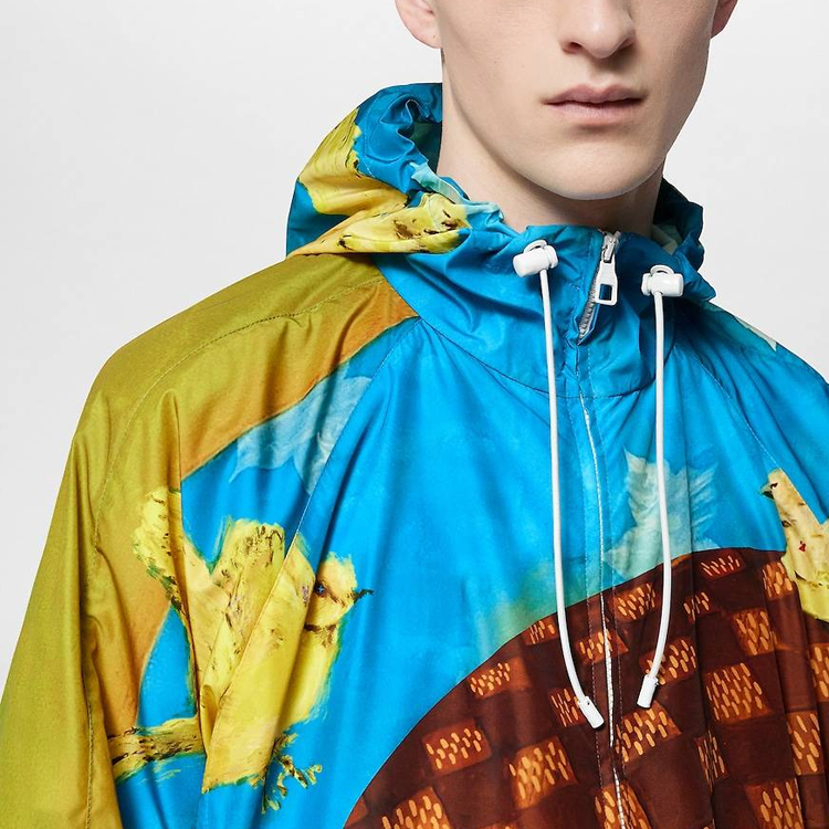 LOUIS VUITTON FW23  Printed Zip-Up Windbreaker Multicolor. 1ABXSH 圖 6