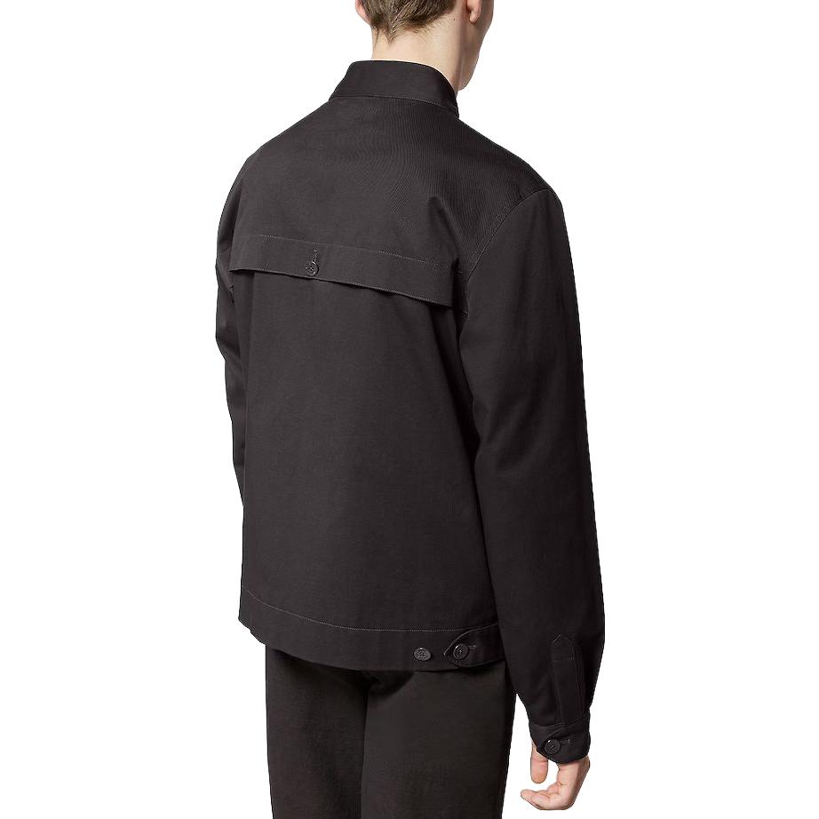 LOUIS VUITTON FW23 Black Logo Beaded Button Jacket  Outerwear 1ABXSP 圖 6