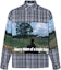 Buy Camiseta LOUIS VUITTON FW23 de Cuadros Multicolor Manga Larga y Botones 1ABY24