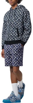 LOUIS VUITTON FW23 Seluar Pendek Drawstring Logo Warna Biru Lelaki. 1ABJ9H Lookbook LOUIS VUITTON FW23 Seluar Pendek Drawstring Logo Warna Biru Lelaki. 1ABJ9H