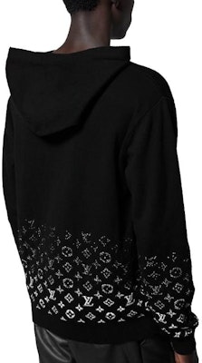 路易威登 FW23 配色Logo印花連帽衫 黑色 1AFAQD Details for 路易威登 FW23 配色Logo印花連帽衫 黑色 1AFAQD