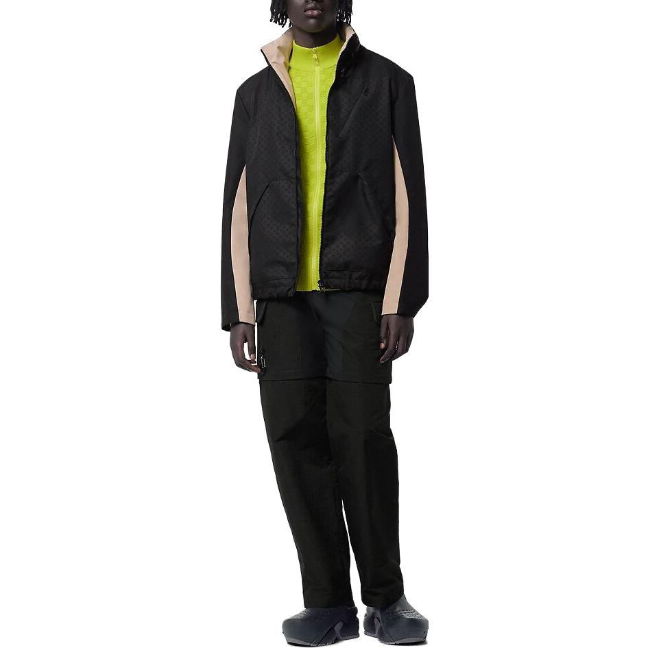 LOUIS VUITTON FW23 Contrast Zip Long-Sleeve Parka Jacket Men Black 1ABNQ6 圖 3