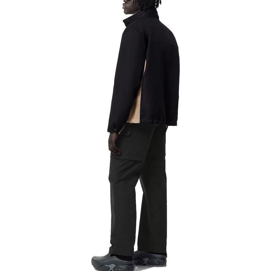 LOUIS VUITTON FW23 Contrast Zip Long-Sleeve Parka Jacket Men Black 1ABNQ6 圖 4