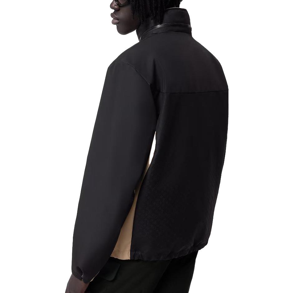 LOUIS VUITTON FW23 Contrast Zip Long-Sleeve Parka Jacket Men Black 1ABNQ6 圖 5