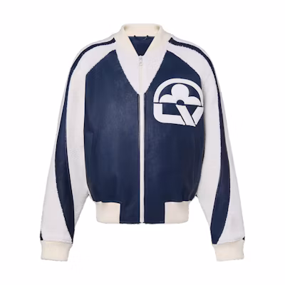 LOUIS VUITTON FW23 Floral Monogram Jacket Blue . 1ABOCU
